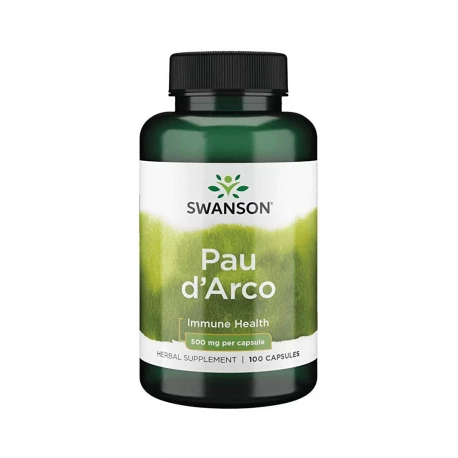 PAU D\'ARCO Lapacho 500mg (100kaps) Pau Darco SWANSON