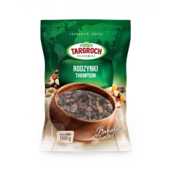 Rodzynki Thompson Bez Konserwantów 1 kg Targroch