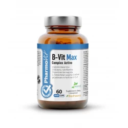 B-VIT Max Witaminy B-Complex Active (60 kaps) CLEAN Pharmovit