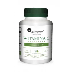 Witamina C Optymalna Synergia 4 Form (200 kaps) SygnaturaZdrowia Aliness