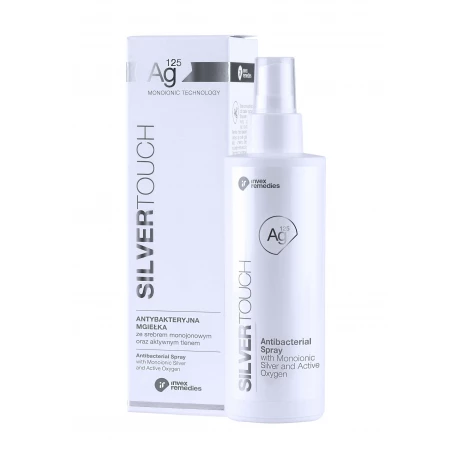 Antybakteryjna Mgiełka Ag125 200 ml do Twarzy i Ciała ze Srebrem Monojonowym i Aktywnym Tlenem SILVER TOUCH Invex Remedies