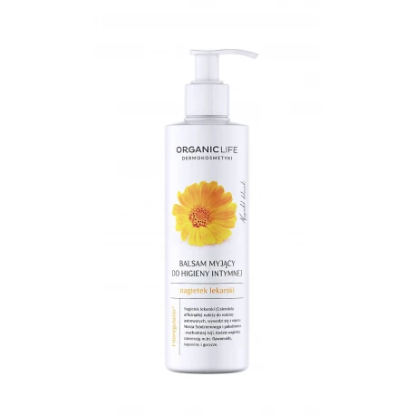 Balsam Myjący do Higieny Intymnej Nagietek Lekarski 250 g Organic Life