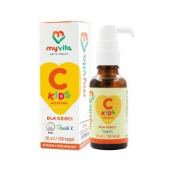 Witamina C Kids dla Dzieci w płynie 50 ml Krople MyVita