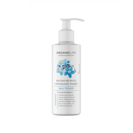 Aqua Virtualle Balsam do Mycia i Demakijażu Twarzy Niezapominajka 200 g Organic Life