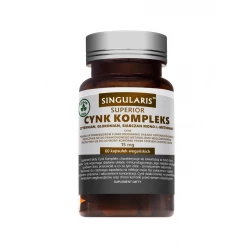 Cynk 15 mg Kompleks Superior (60 kaps) SINGULARIS