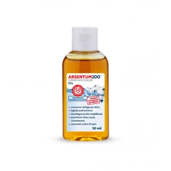 Argentum200 Niejonowe Srebro 50 ppm Żel do Ciała Rąk 50 ml Aura Herbals