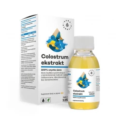 Colostrum Ekstrakt 100% Czysta Siara Bydlęca 125 ml w Płynie Aura Herbals