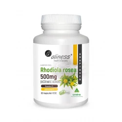 Różeniec Górski Rhodiola Rosea 500 mg Rosawiny 3% (60 kaps) Undra  Aliness
