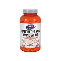 BCAA Aminokwasy Egzogenne - Leucyna Izoleucyna Walina Regeneracja (240 kaps) Now Sports