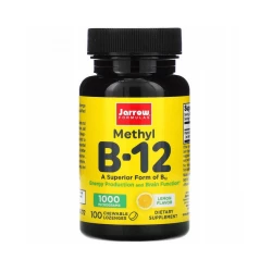 Witamina B-12 Methyl 1000 mcg (100 tab do ssania) Metylokobalamina Jarrow Formulas