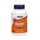 Biotin Biotyna 5000 mcg (120 kaps) Witamina B7 Now Foods