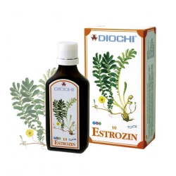 Estrozin Płyn 50 ml (harmonizuje meridian poczęcia, śledziony, żołądka, płuc, trzech ogrzewaczy) Diochi