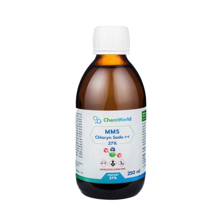 MMS Roztwór 27% Chloryn Sodu 250 ml ChemWorld