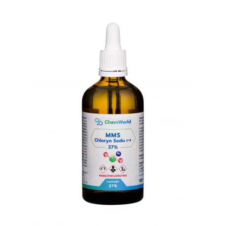 MMS Roztwór 27% Chloryn Sodu 100 ml ChemWorld