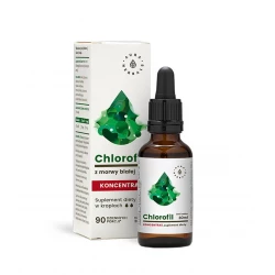 Chlorofil z Morwy Białej Koncentrat Krople 30 ml Aura Herbals