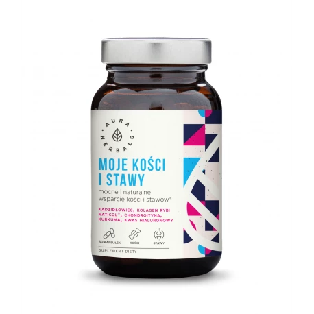 Moje Kości i Stawy Kadzidłowiec Kolagen Naticol Chondroityna (60 kaps) Aura Herbals