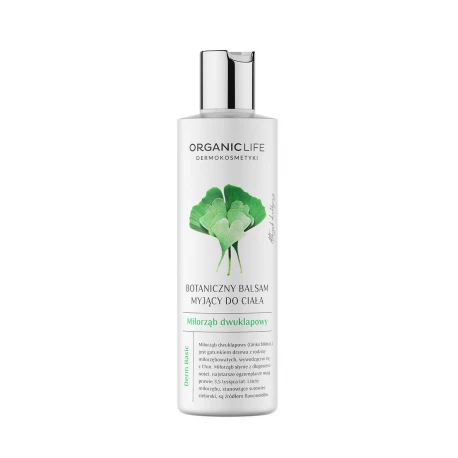 Botaniczny Balsam Myjący do Ciała Miłorząb Dwuklapowy 250 g Organic Life