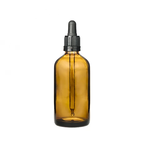 Butelka Szklana Brązowa z Pipetą 100 ml