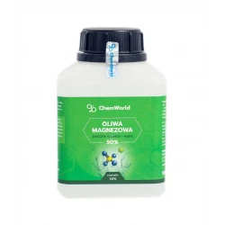 Oliwa Magnezowa 50% Siarczan Magnezu Sól Epsom Gorzka 500 ml ChemWorld