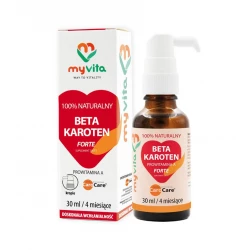 Beta Karoten Forte 30 ml w płynie krople MyVita