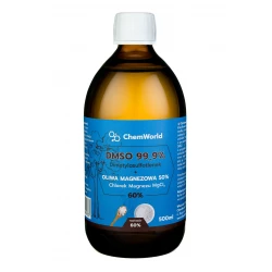 DMSO 99.9% + Oliwa Magnezowa Sól Epsom 50% Chlorek Magnezu - Roztwór 60% 500 ml ChemWorld