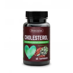 Cholesterol Monakolina z Fermentowanego Czerwonego Ryżu (60 kaps) Skoczylas