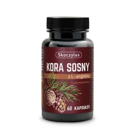 Kora Sosny z L-Argininą (60 kaps) Skoczylas