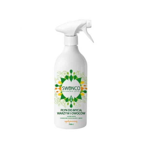 Płyn do mycia Warzyw i Owoców Ekologiczny 750 ml SWONCO