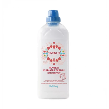 Płyn do Płukania Tkanin Białe Kwiaty Koncentrat Ekologiczny 1000 ml SWONCO