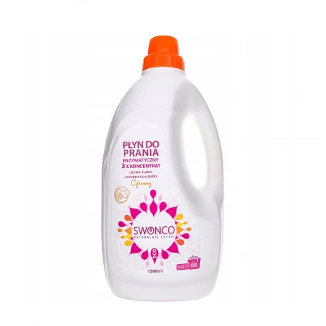 Płyn do Prania 3 x Koncentrat Cytrusowy Ekologiczny 1500 ml SWONCO