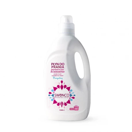 Płyn do Prania 3 x Koncentrat Bezzapachowy Ekologiczny 1500 ml SWONCO