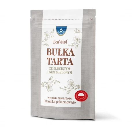 Bułka Tarta ze Złocistym Lnem Mielonym 450g Oleofarm