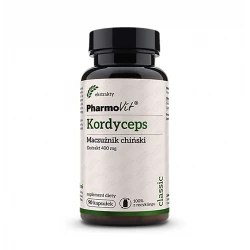 KORDYCEPS Maczużnik Chiński 400 mg Cordyceps (90 kaps) Pharmovit