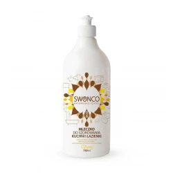 Mleczko do Szorowania Kuchni i Łazienki Cytrynowy Ekologiczne 750 ml SWONCO