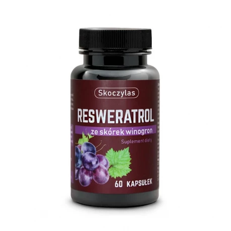 Resweratrol ze Skórek Winogron (60 kaps) Skoczylas