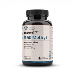Kompleks Witamin B-50 Methyl B-complex Max+ (120 kaps) Pharmovit