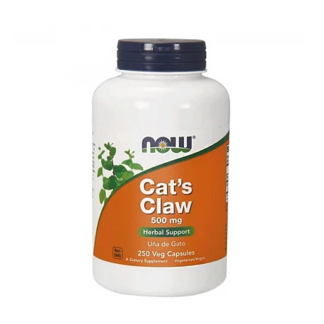 Cat's Claw 500 mg Vilcacora Koci pazur (250 kaps) Now Foods