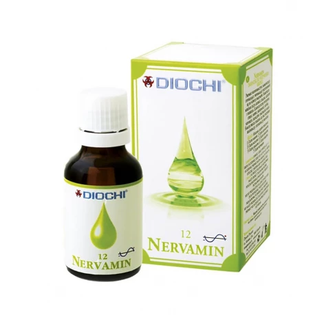 Nervamin Płyn 23 ml (harmonizuje meridian osierdzia, żoładka, śledziony, jelita grubego) Diochi