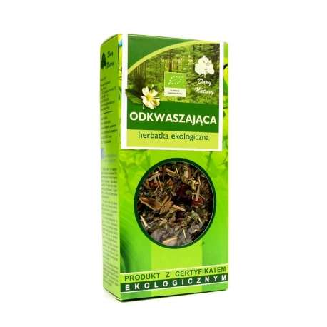Herbata Odkwaszająca EKO 50 g Zioła Dary Natury