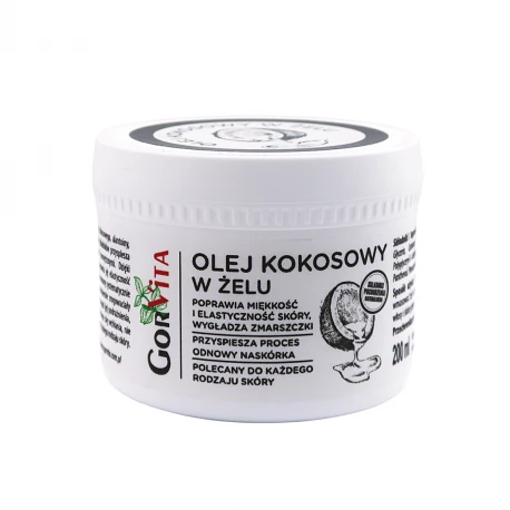 Olej Kokosowy w Żelu 200ml Gorvita