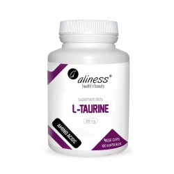 L-Taurine L-tauryna 800 mg (100 kaps) Aminokwasy Aliness