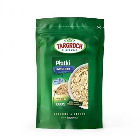 Płatki Owsiane 1 kg TARGROCH