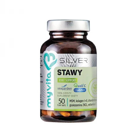 Pro Complex Stawy Joint Support MSM Kolagen (50 kaps) Silver MyVita