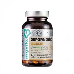 ProComplex Odporność Immuno Protect Lukrecja Colostrum (60 kaps) Silver MyVita