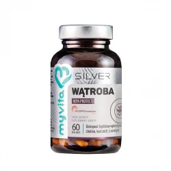 Pro Complex Wątroba Hepa Protect (60 kaps) Silver MyVita