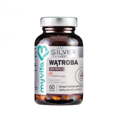 Pro Complex Wątroba Hepa Protect (60 kaps) Silver MyVita