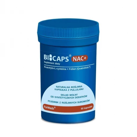BICAPS NAC+ Folian Quatrefolic (60 kaps) ForMeds