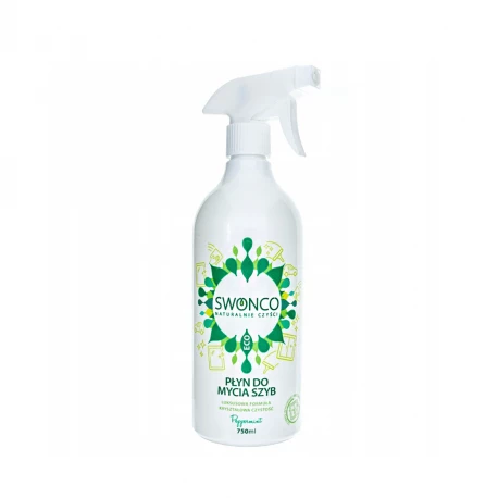 Płyn do Mycia Szyb Ekologiczny Peppermint Miętowy 750 ml SWONCO