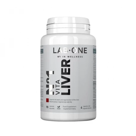 Nr 1 Vita Liver Wsparcie i Regeneracja Wątroby (90 kaps) Lab One