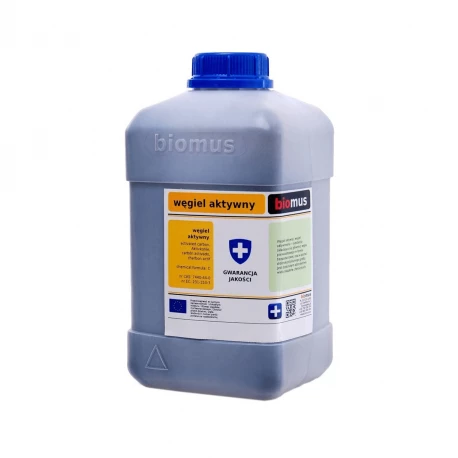 Węgiel Aktywny Aktywowany Pylisty Pył 250 g Biomus